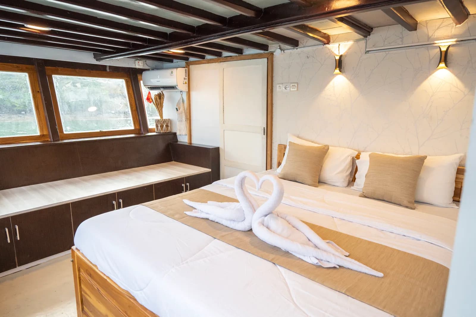 Master Ocean - Cabine du bateau Phinisi Komodo Labuan Bajo