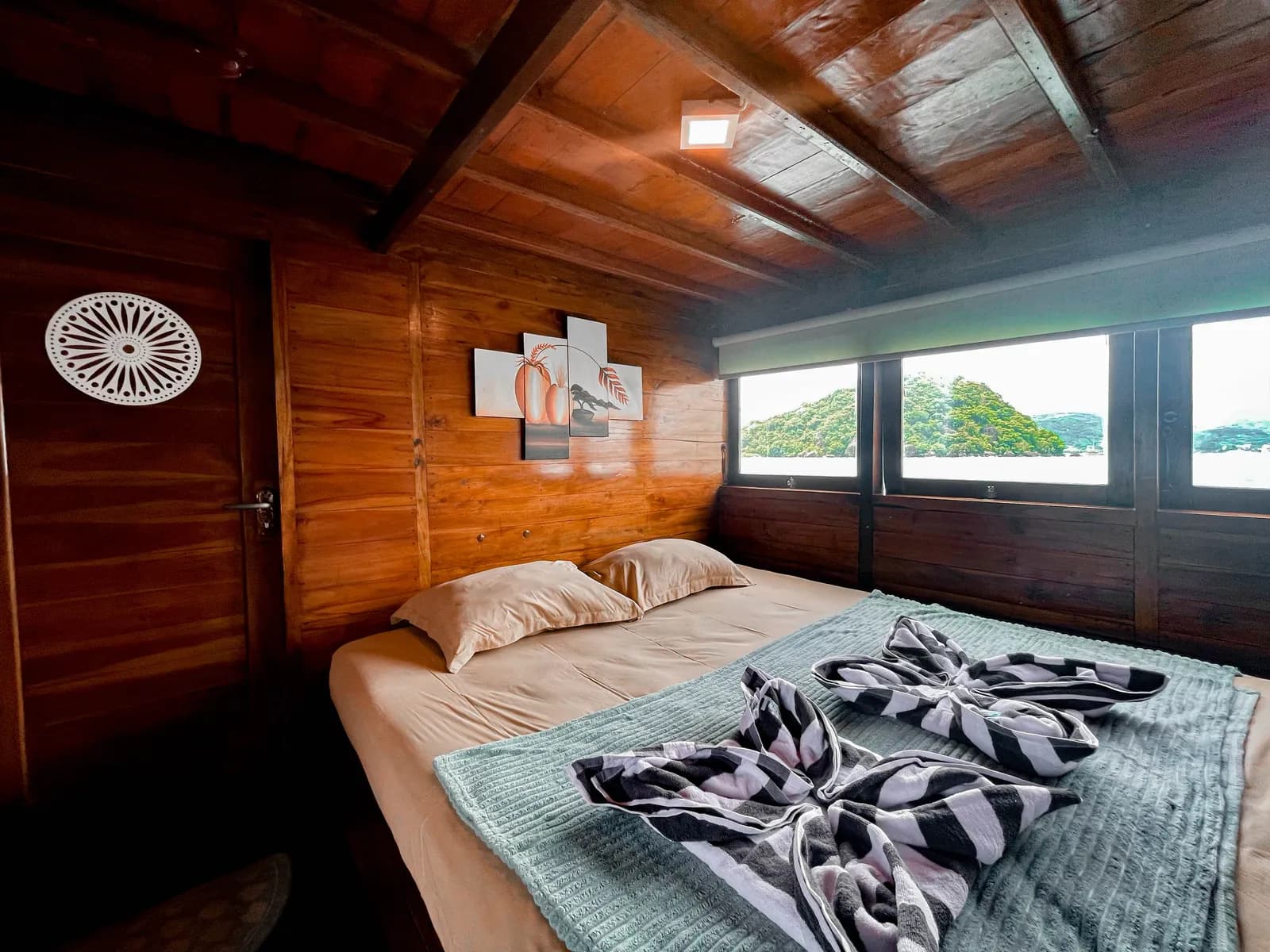 Private Room 1 - Kabine des Phinisi-Boots Komodo Labuan Bajo