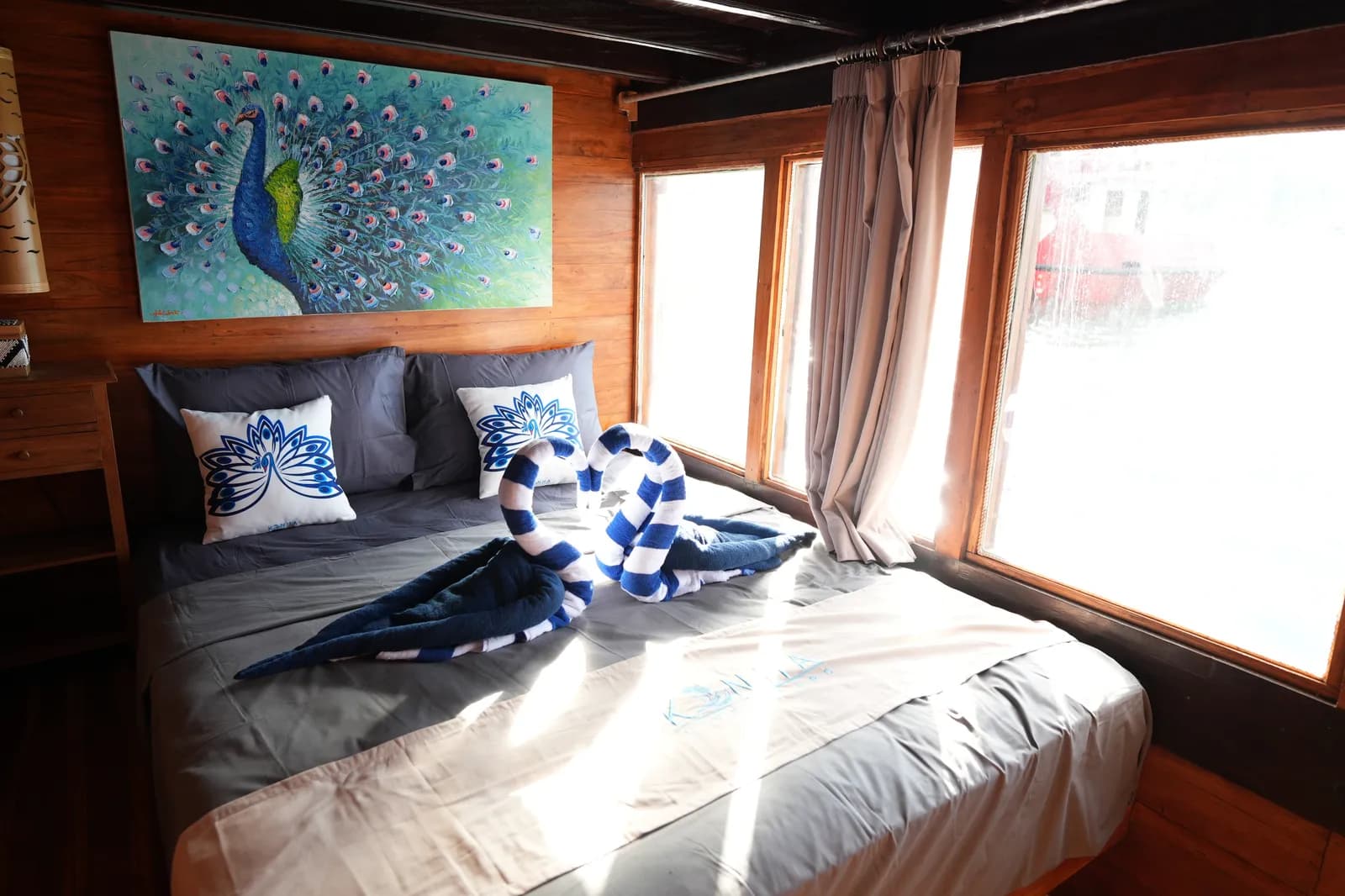 Deluxe Cabin - Cabine du bateau Phinisi Komodo Labuan Bajo