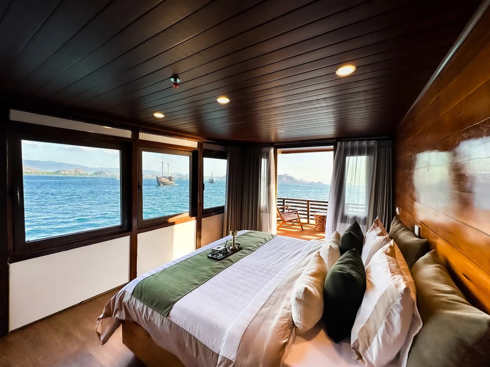 Mansard Cabin - Kabine des Phinisi-Boots Komodo Labuan Bajo