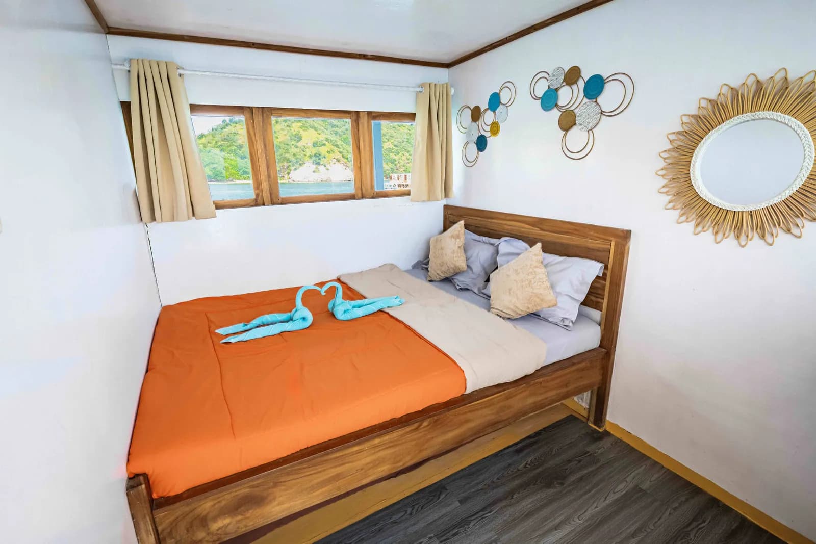Private Cabin - Cabine du bateau Phinisi Komodo Labuan Bajo