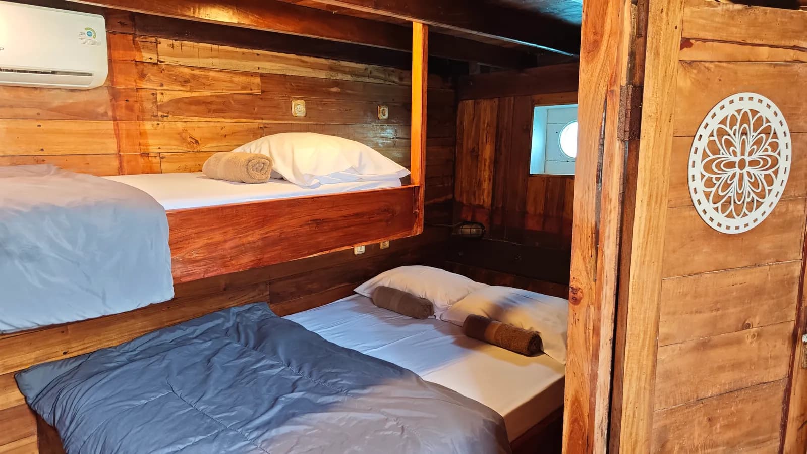 Private Room 3 - Kabine des Phinisi-Boots Komodo Labuan Bajo