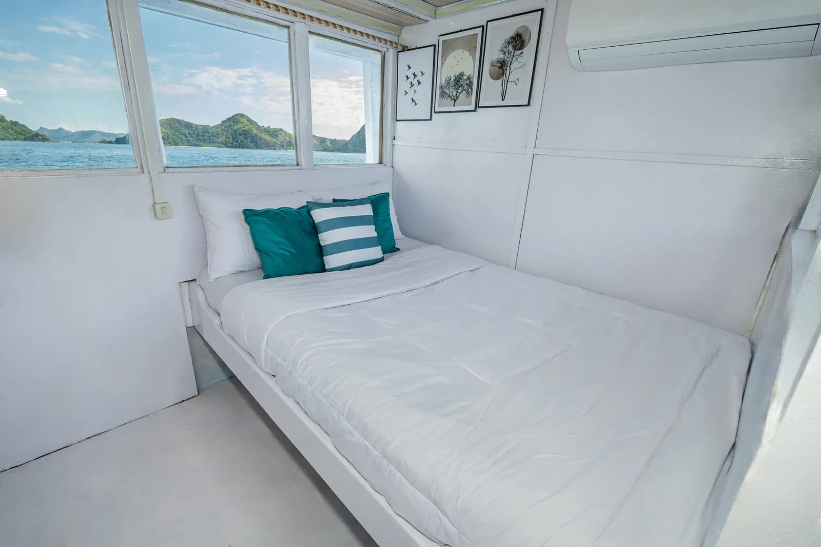 Private Cabin 2 - Kabine des Phinisi-Boots Komodo Labuan Bajo