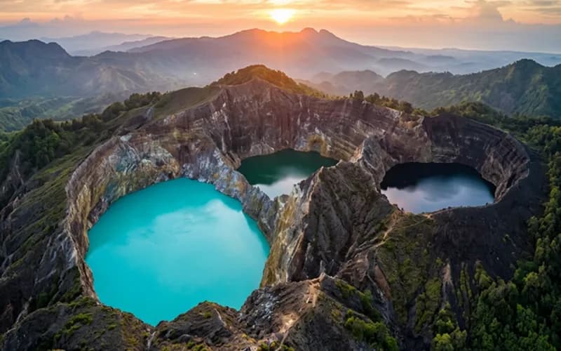 Wae Rebo + Kelimutu 5D4N - Komodo Labuan Bajo Phinisi Boat Tour Package