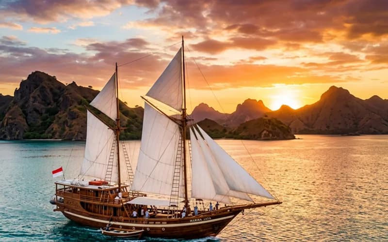 Master Cabin - Kabin Kapal Phinisi Komodo Labuan Bajo