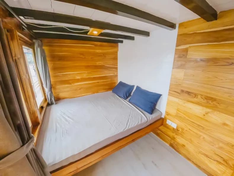 Deluxe Cabin 2 - Kabine des Phinisi-Boots Komodo Labuan Bajo