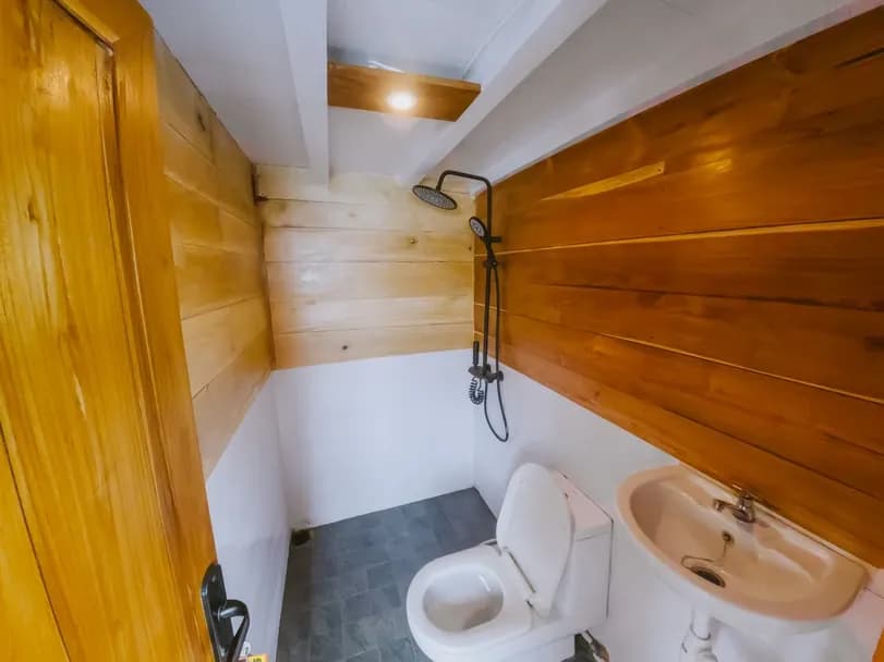 Master Cabin 1 - Kabine des Phinisi-Boots Komodo Labuan Bajo