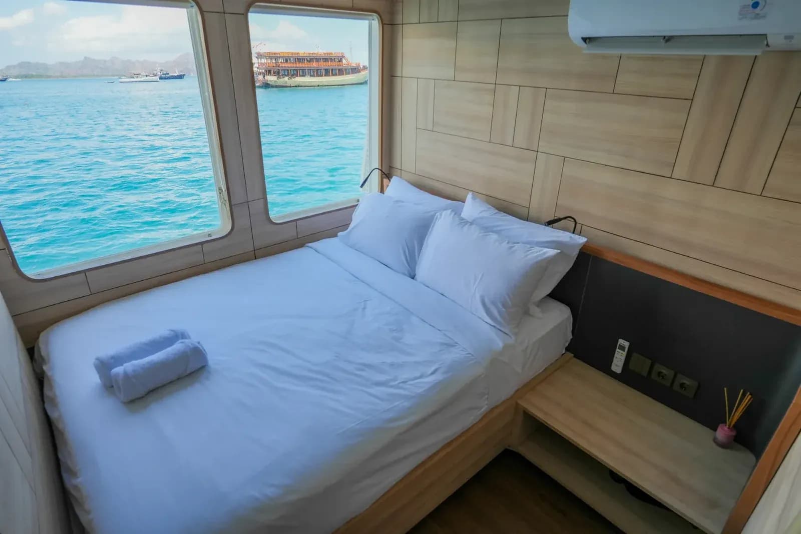 Lamalera Cabin - Kabine des Phinisi-Boots Komodo Labuan Bajo