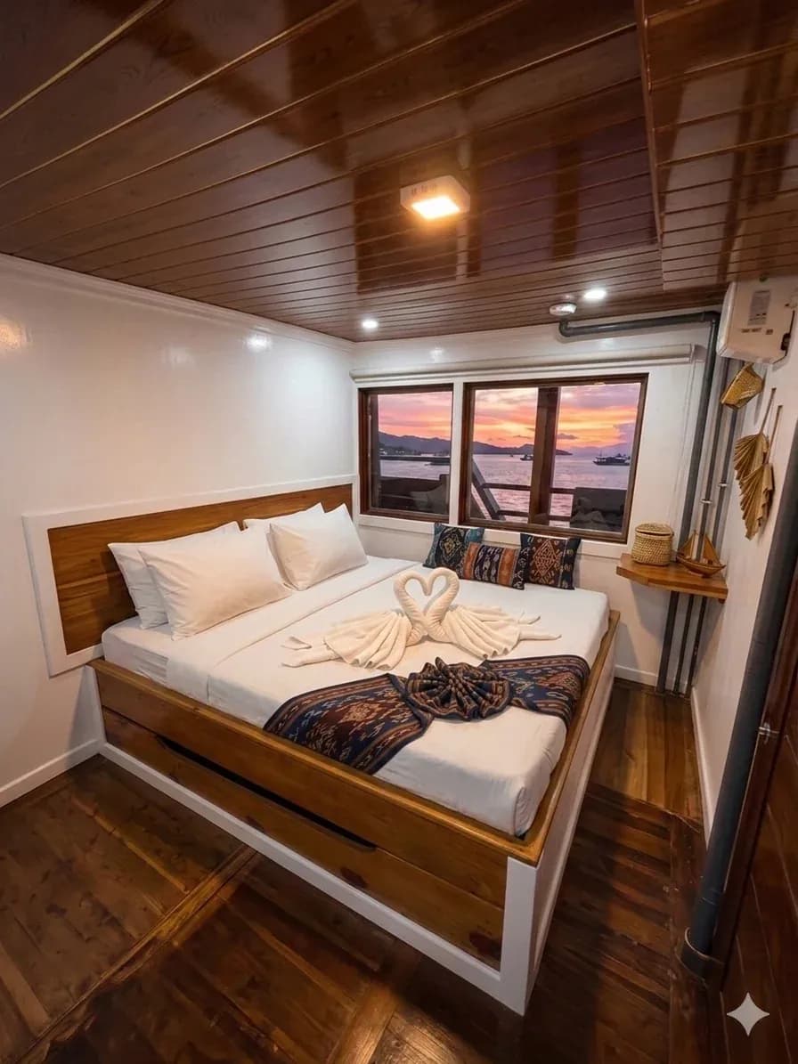 Maluku Cabin - Kabin Kapal Phinisi Komodo Labuan Bajo