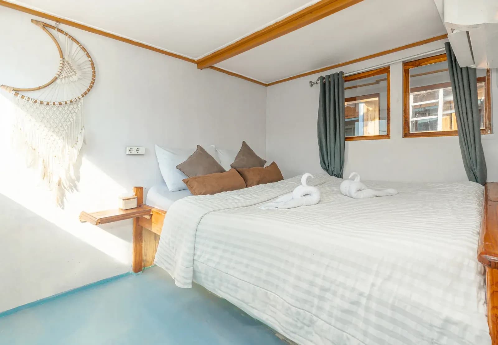 Deluxe Cabin - Kabine des Phinisi-Boots Komodo Labuan Bajo