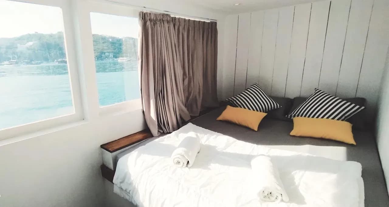 Komodo Cabin - Kabine des Phinisi-Boots Komodo Labuan Bajo