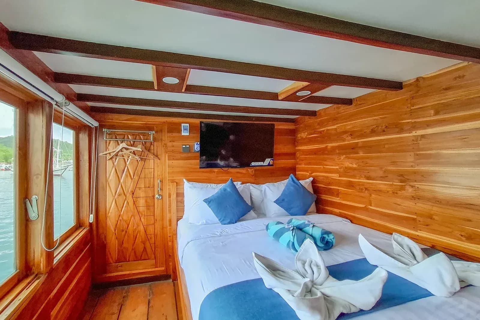 Deluxe Cabin - Cabine du bateau Phinisi Komodo Labuan Bajo