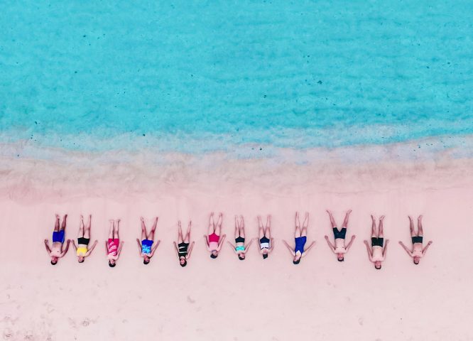 Open Trip Komodo - Drone - Pink Beach